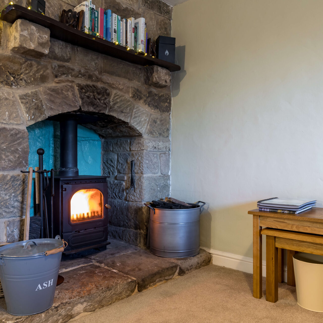 Shippon Cottage - Log Burner 